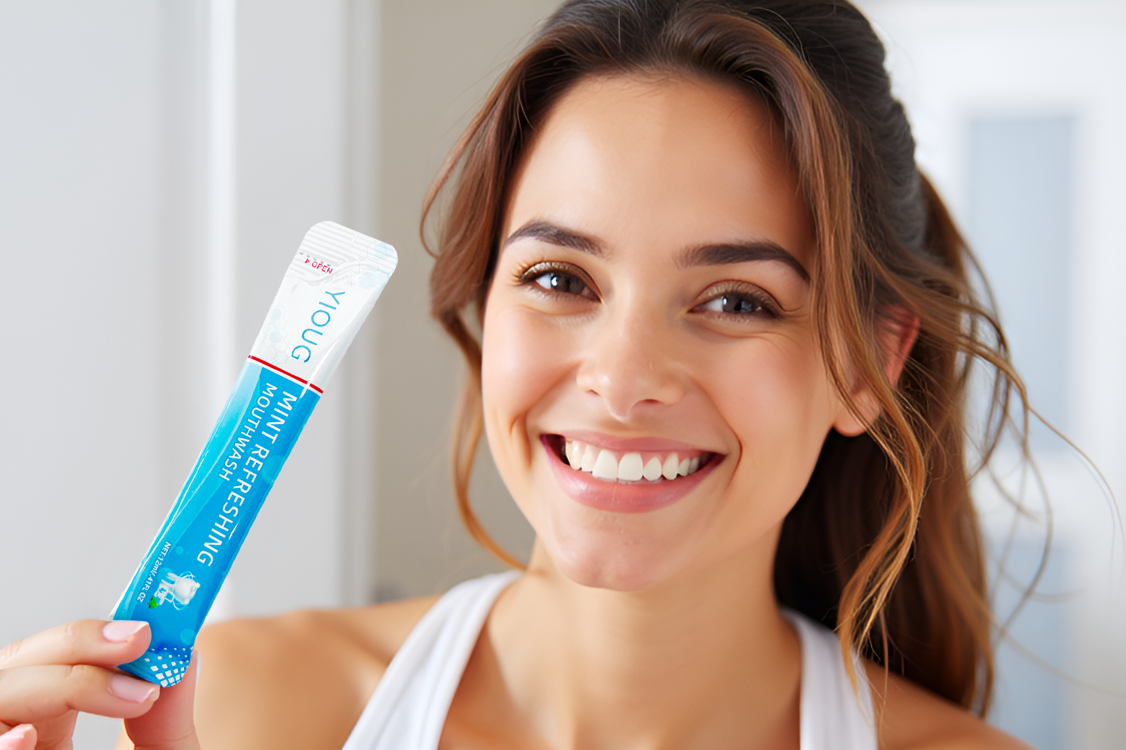 YIOUG portable mouthwash display
